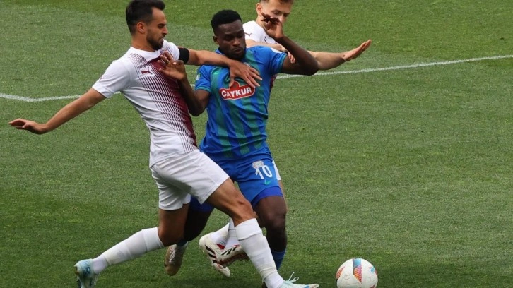 Rize'de müthiş sezon finali! Gol atmaya doymadılar