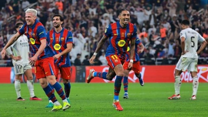 Şampiyon Barcelona! 5 goll&uuml; nefes kesen d&uuml;elloda Arda G&uuml;ler h&uuml;sranı yaşadı