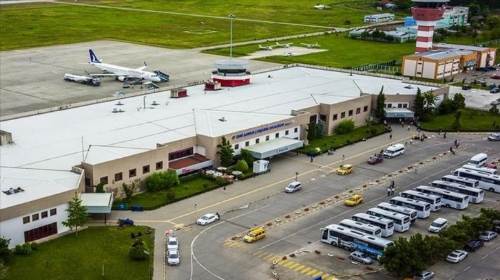 Samsun Çarşamba Havalimanı yılın ilk 6 ayında 718 bin 398 yolcuya hizmet verdi