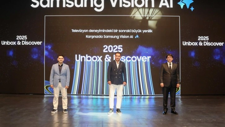 Samsung yapay zekâ özellikli yeni 2025 TV serisini  Türkiye’de kullanıcılarıyla buluşturdu
