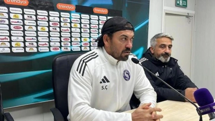 Servet &Ccedil;etin'den &uuml;st &uuml;ste 3. zafer sonrası a&ccedil;ıklama: &Ccedil;alıştığımız yerlerden golleri vurduk