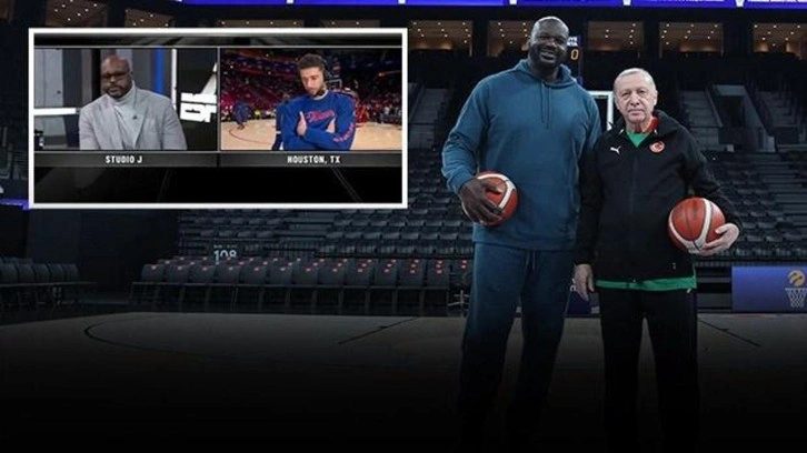 Shaquille O'Neal: 'Ge&ccedil;en hafta T&uuml;rkiye'de bir kahramanın yanındaydım'