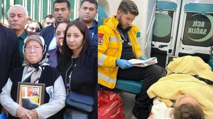 Sigara cinayeti davasında acılı anne g&ouml;r&uuml;nt&uuml;leri izleyince fenalaştı