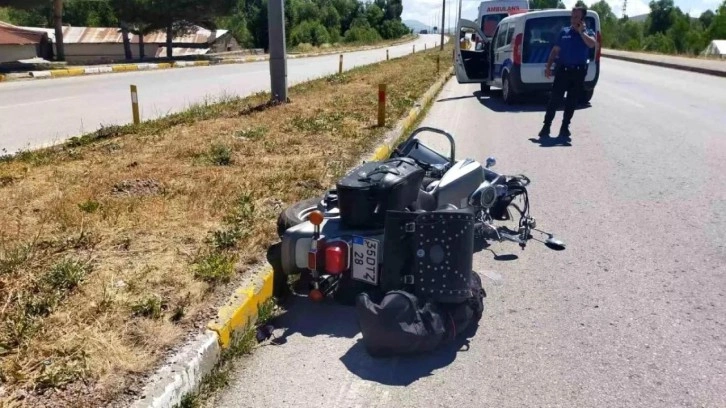 Sivas'ta feci kaza! Motosikletin çarptığı yaya hayatını kaybetti!