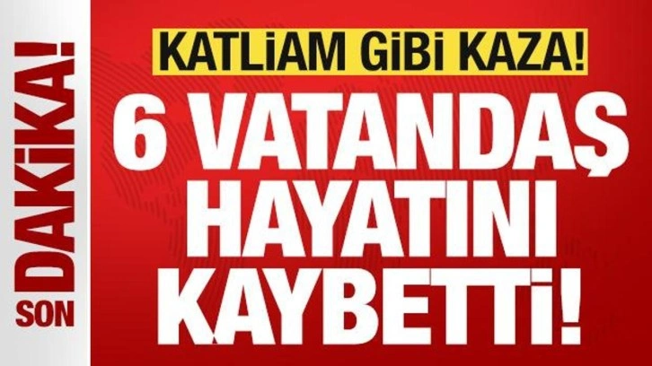 Son dakika: Çanakkale'de katliam gibi kaza: 6 vatandaş öldü