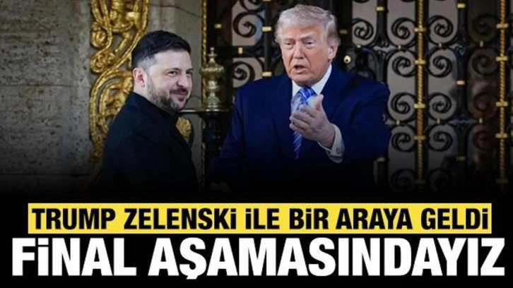 Son dakika haberi: Trump ve Zelenski, Mar-a-Lago'da bir araya geldi