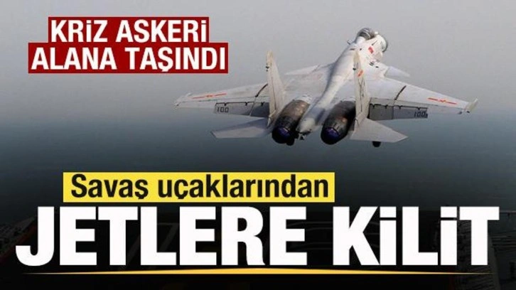Son dakika: Kriz askeri alana taşındı! Savaş uçaklarından jetlere kilit!
