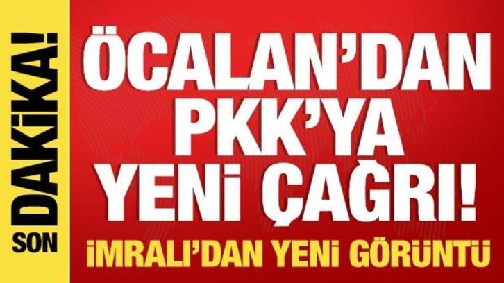 Son dakika: Öcalan'dan PKK'ya yeni çağrı! İmralı'dan son fotoğraf geldi