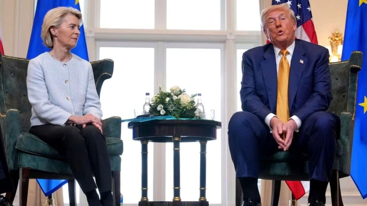 Son dakika: Trump duyurdu! ABD ve AB anlaştı! Yüz milyarlarca dolarlık taahhüt