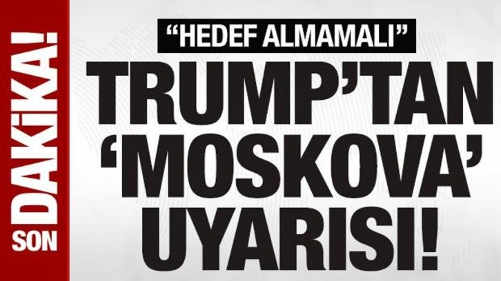 SON DAKİKA: Trump: Zelenski, Moskova'yı hedef almamalı