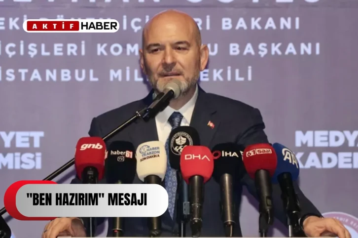 Soylu: ''Tazelendim, kendime geldim ve gücümü buldum''
