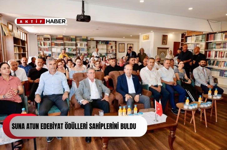 Suna Atun Edebiyat Ödülleri sahiplerini buldu.