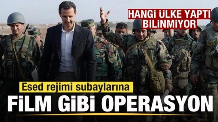 Suriye’de Esed rejimi subaylarına film gibi operasyon! Hangi ülke yaptı bilinmiyor