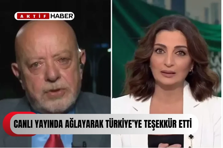 Suriye Ekonomi Bakanı, canlı yayında ağlayarak Türkiye'ye teşekkür etti