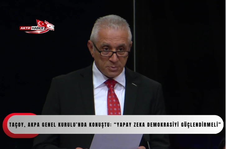 TA&Ccedil;OY:&ldquo;Yapay zeka doğru y&ouml;netildiği takdirde &ouml;nemli bir ara&ccedil; olacaktır&rdquo;