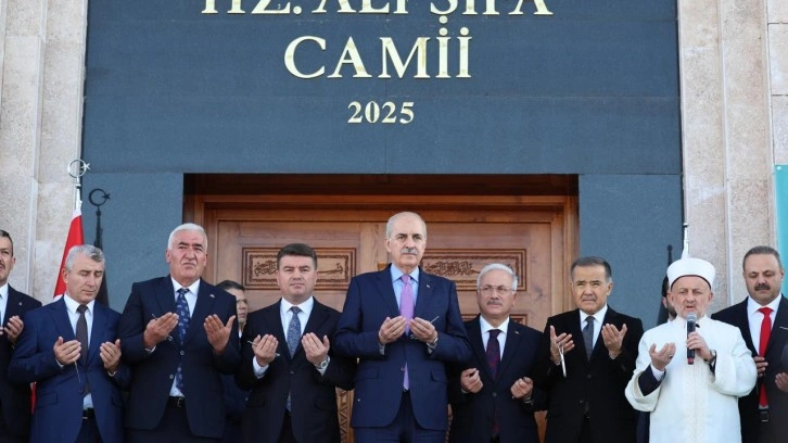 TBMM Başkanı Kurtulmuş, Aksaray'da Hz. Ali Şifa Camisi ve Külliyesi'nin açılışını yaptı