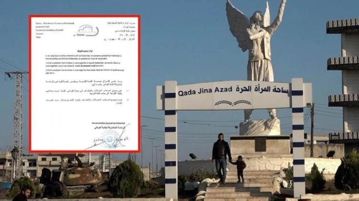 Terör örgütü PKK'dan esnafa "Kürtçe tabela" dayatması