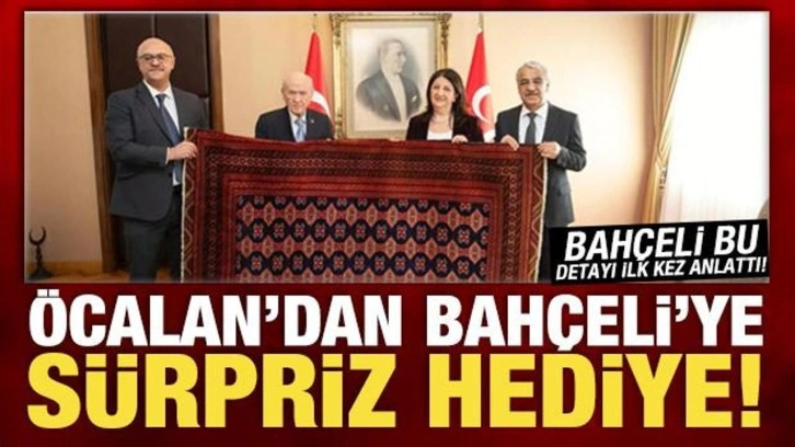 Ter&ouml;r &ouml;rg&uuml;t&uuml; PKK lideri &Ouml;calan&rsquo;dan Bah&ccedil;eli&rsquo;ye s&uuml;rpriz hediye!