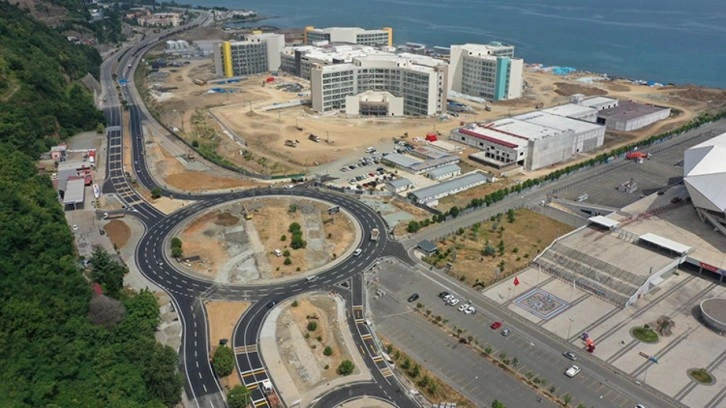 Trabzon Şehir Hastanesi Kavşağı trafiğe açıldı