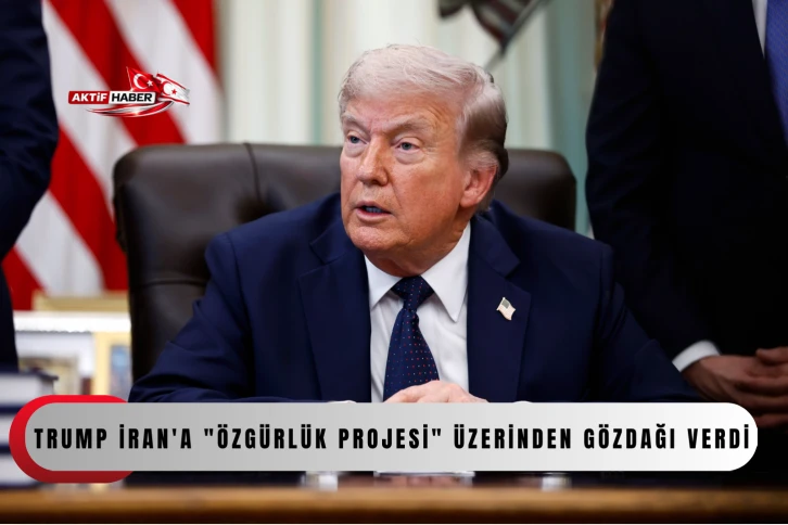 Trump İran'a "&Ouml;zg&uuml;rl&uuml;k Projesi" &uuml;zerinden g&ouml;zdağı verdi