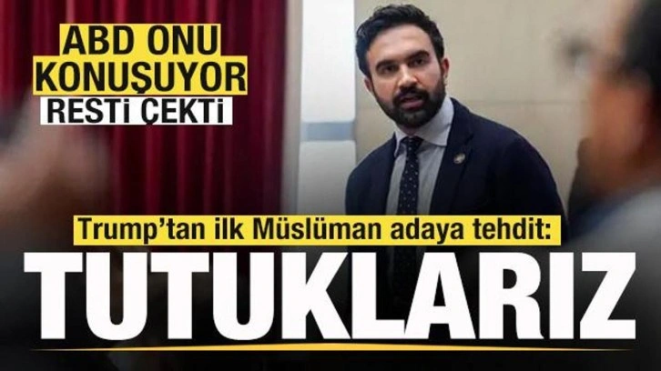 Trump'tan ilk Müslüman aday Mamdani'ye tehdit! ABD Başkanı'na resti çekti