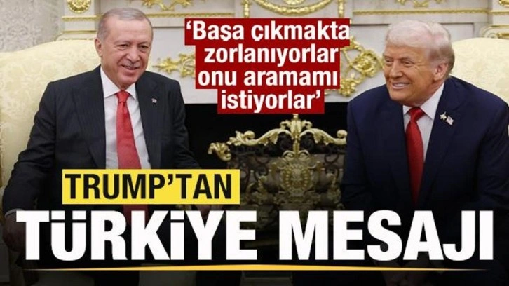 Trump'tan son dakika Türkiye açıklaması: Başa çıkmakta zorlanıyorlar, aramamı istiyorlar