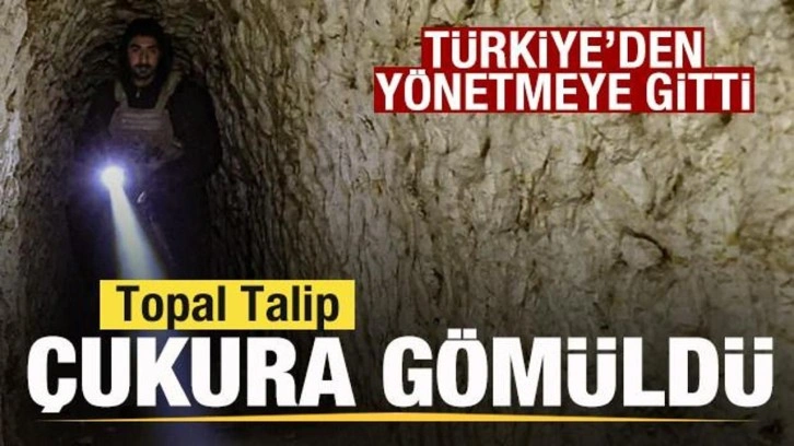 T&uuml;rkiye'den y&ouml;netmeye gitti! Topal Talip Halep&rsquo;te &ccedil;ukura g&ouml;m&uuml;ld&uuml;