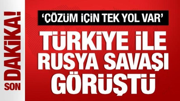 Türkiye ile Rusya arasında İran görüşmesi: Çözüm için tek yol var!