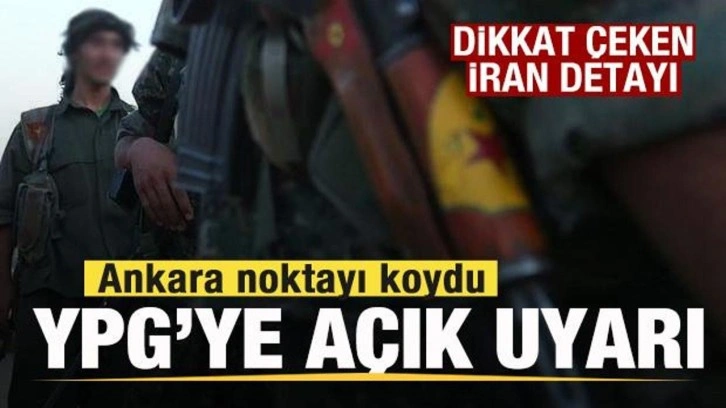 Türkiye noktayı koydu! YPG'nin başka çaresi yok! Dikkat çeken İran detayı