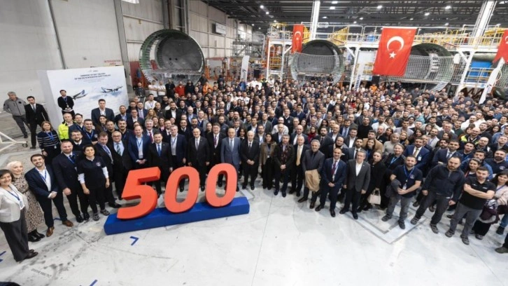 TUSAŞ Airbus'a 500'&uuml;nc&uuml; g&ouml;vde teslimatını ger&ccedil;ekleştirdi