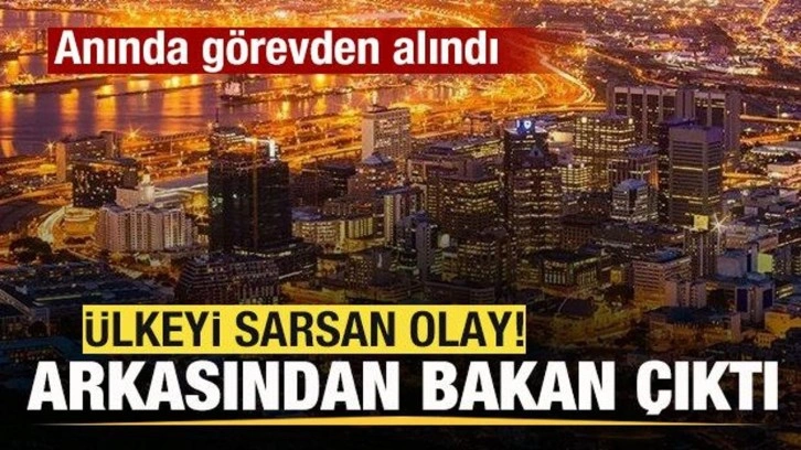 Ülkeyi sarsan olay! Arkasından bakan çıktı! Anında görevden alındı