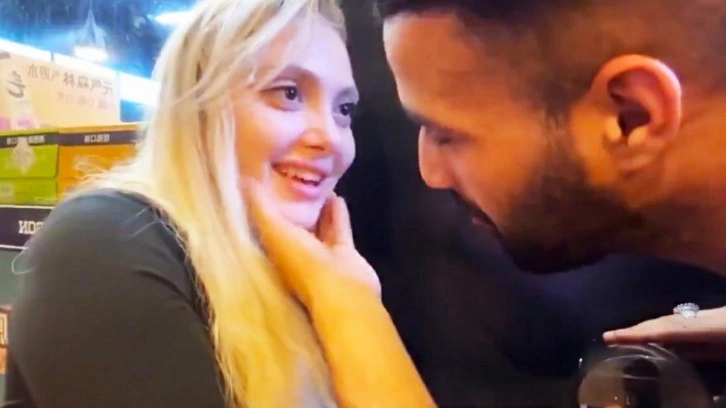 &Uuml;nl&uuml; fenomene canlı yayında taciz girişimi