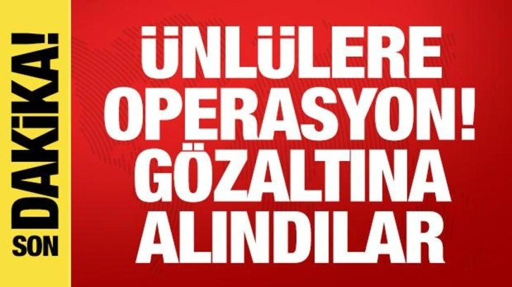 &Uuml;nl&uuml;lere bir uyuşturucu operasyonu daha! G&ouml;zaltına alındılar