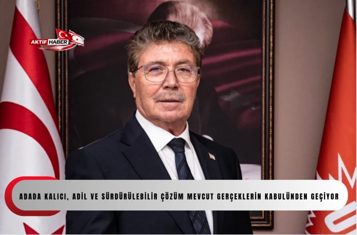  &Uuml;stel: &ldquo;AB&rsquo;nin Kıbrıs meselesindeki yaklaşımı samimiyetten ve adaletten uzak&rdquo;