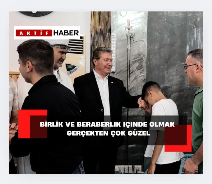 Üstel:&quot;Bayramın huzur ve kardeşlik içinde geçmesini diliyorum.”