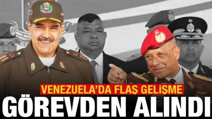 Venezuela'da son dakika gelişmesi! G&ouml;revden alındı