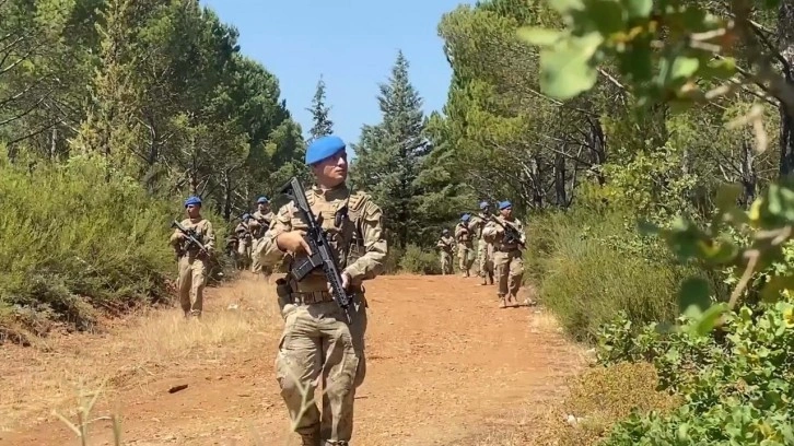 Yangın sonrası komandolar alarma geçti: Muğla'da 24 saat devriye