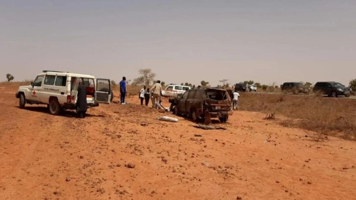 Yardım için gittikleri Afrika'da şehit oldular: 2 Türk'ün cenazesi Türkiye'ye getiril