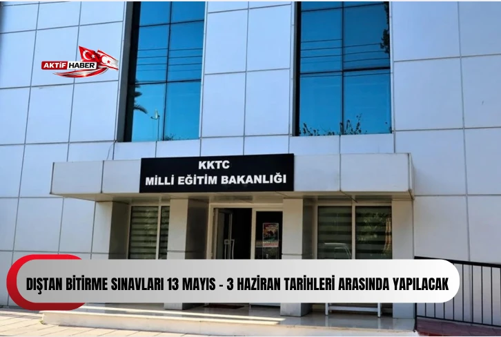  Yaz D&ouml;nemi Dıştan Bitirme Sınavları 13 Mayıs - 3 Haziran tarihleri arasında yapılacak