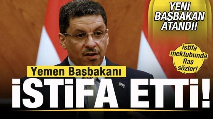 Yemen Başbakanı Mübarek istifa etti! Yeni Başbakan atandı! İstifa mektubunda flaş sözler