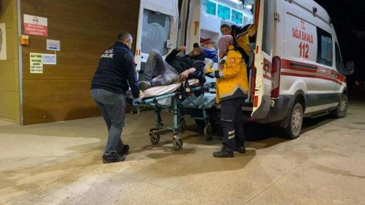 Yolda karşılaştığı husumetlisini tabancayla bacağından vurdu