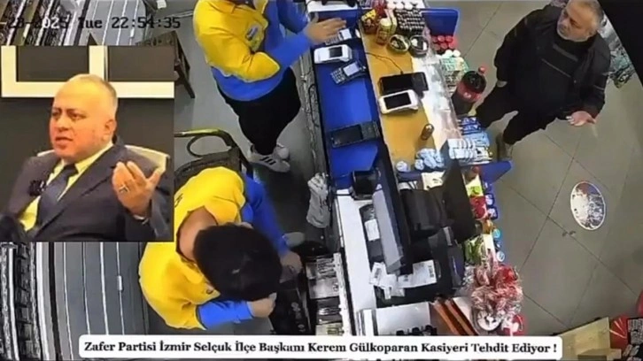 Zafer Partisi Sel&ccedil;uk İl&ccedil;e Başkanı G&uuml;lkoparan&rsquo;dan kasiyere tehdit