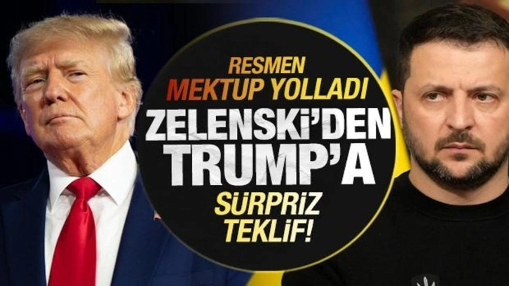 Zelenski'den, Trump'a sürpriz teklif! Resmen mektup yolladı
