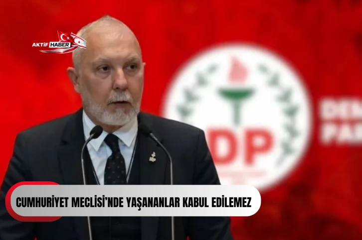 Akpınar: Bugün Cumhuriyet Meclisi’nde yaşananlar kabul edilemez