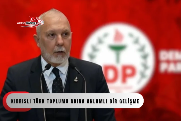 Akpınar:"Kıbrıslı T&uuml;rk toplumu adına anlamlı bir gelişme"