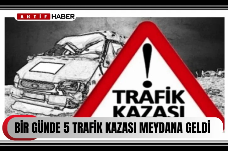 Alkollü sürüş ve dikkatsizlik kazaya sebebiyet verdi...