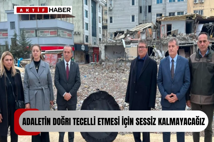 Ataoğlu: “Adalet için Adıyaman’da olacağız”