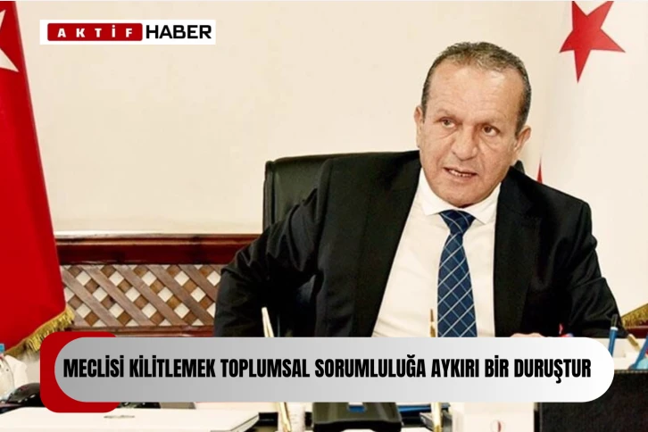 Ataoğlu, Meclis'teki partileri sağduyu ve ortak akılla hareket etmeye davet etti...