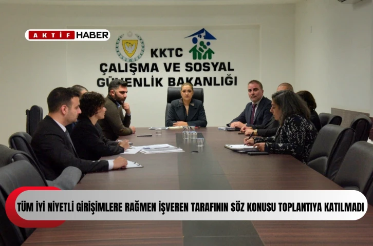 Bakanlıktan Ektam Kıbrıs Ltd. Grevine İlişkin A&ccedil;ıklama...