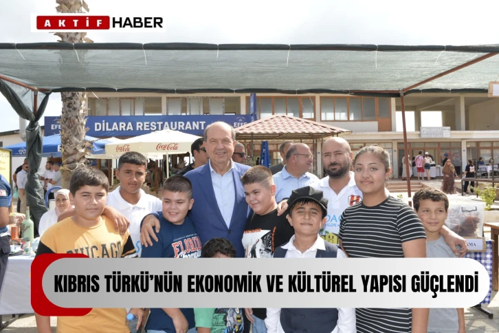 Cumhurbaşkanı Ersin Tatar, 1. Kültürlerin Buluşması Festivali’ne katıldı